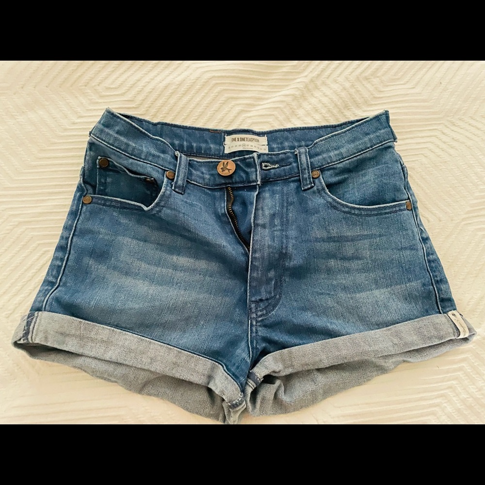 One Teaspoon:  One X One Teaspoon Harlet Shorts